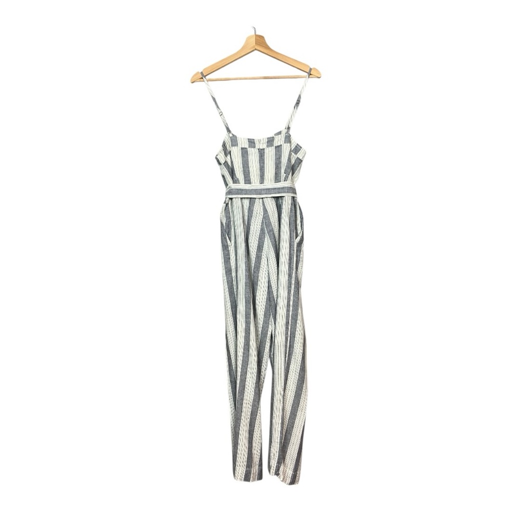 Rails Striped Gray and White Jumpsuit - Picture 5 of 9